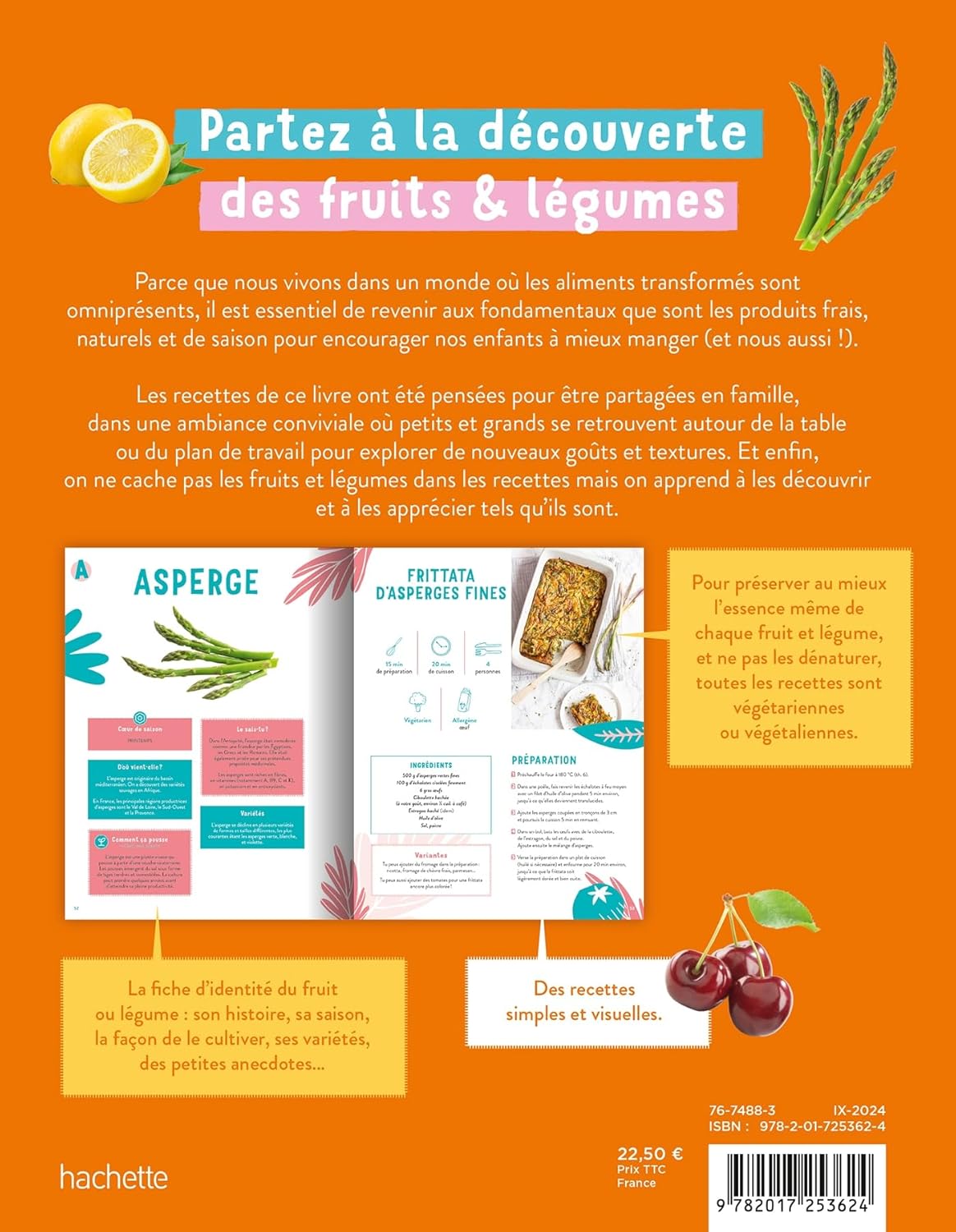 Vos enfants vont aimer les fruits & légumes (et vous aussi !) Livres OLF