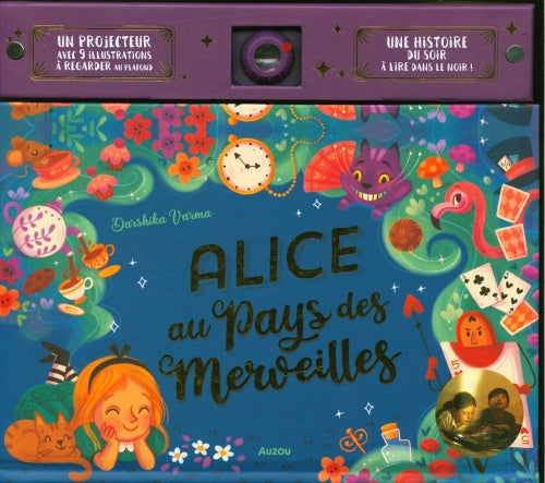 Alice au pays des merveilles - livre projecteur Livres OLF