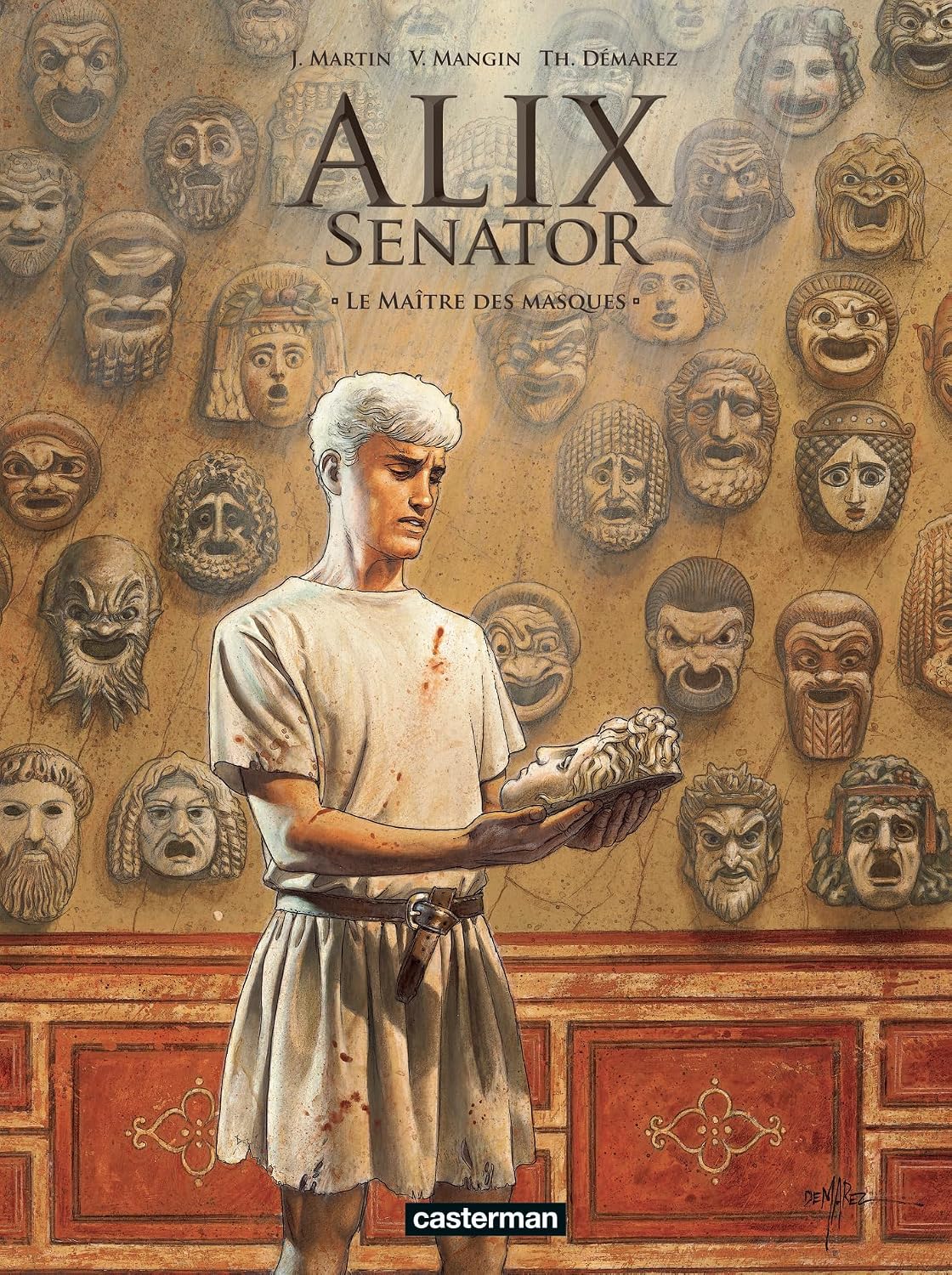 Alix Senator - BD - tome 17 : Le Maître des masques