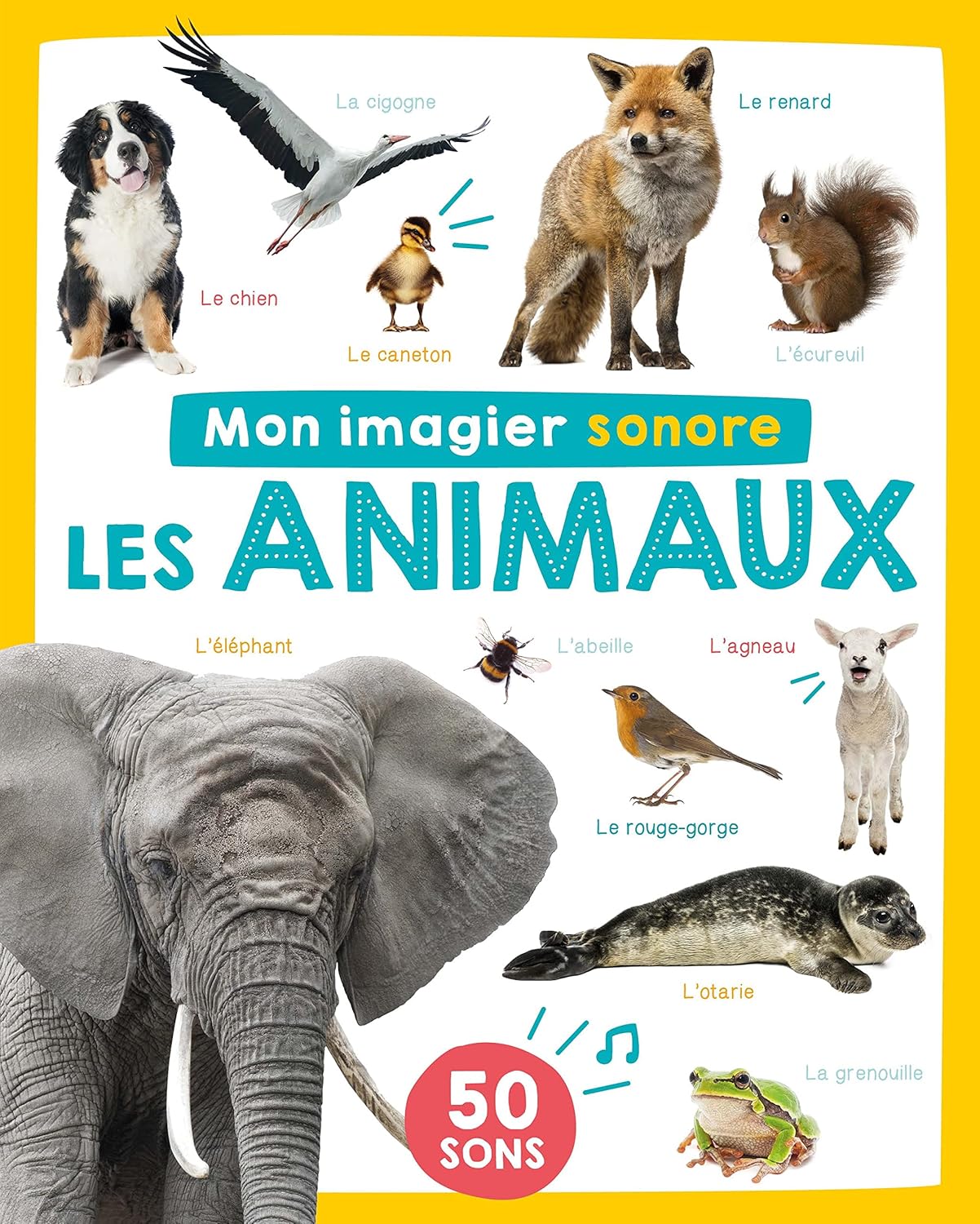 Mon imagier sonore - les animaux livres La Family Shop
