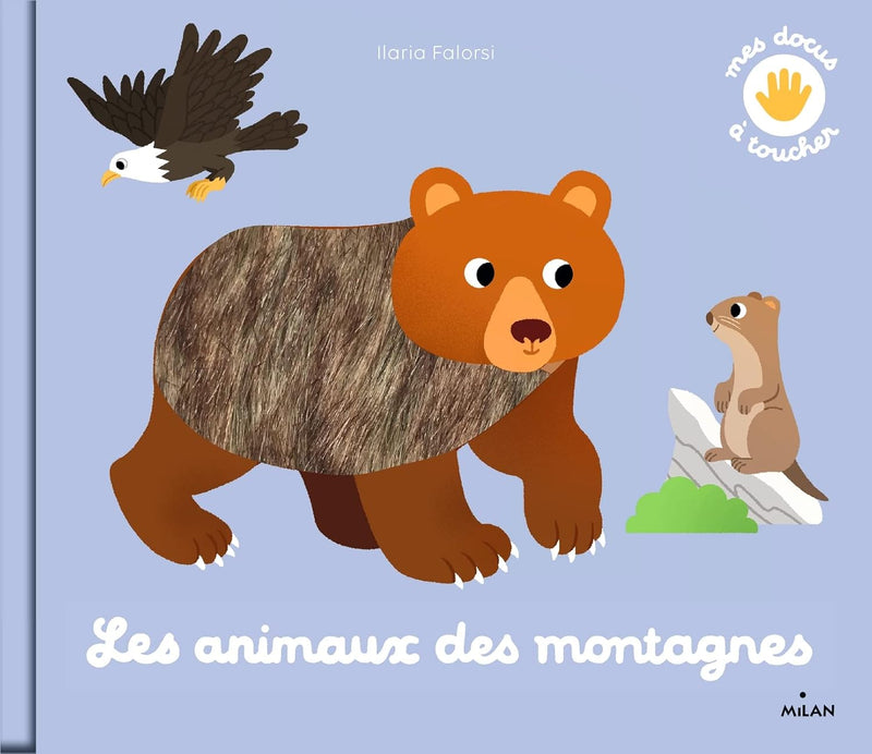 Les animaux des montagnes à toucher Livres OLF   