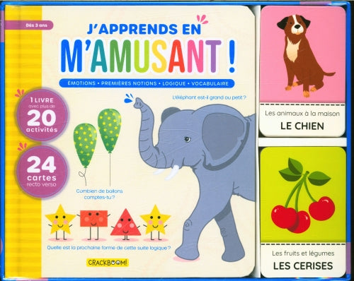 Coffret d'apprentissage - J'apprends en m'amusant Jeux & loisirs créatifs OLF - Crackboom