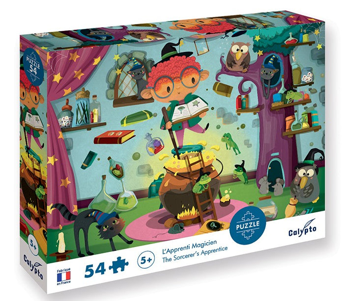 Puzzle L'Apprenti Magicien - Enfant dès 5 ans - 54 pièces Jeux & loisirs créatifs Interplay (swissgame)