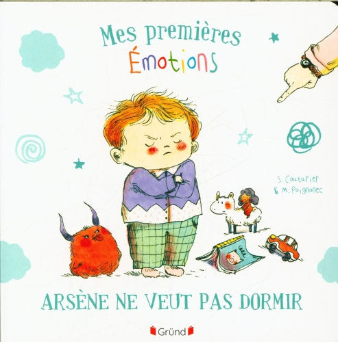 Mes premières émotions: Arsène ne veut pas dormir - Livre enfant colère Livres La family shop   