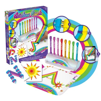 Rainbow Brush ! Mon coffret créatif dès 5 ans Jeux & loisirs créatifs Swissgame