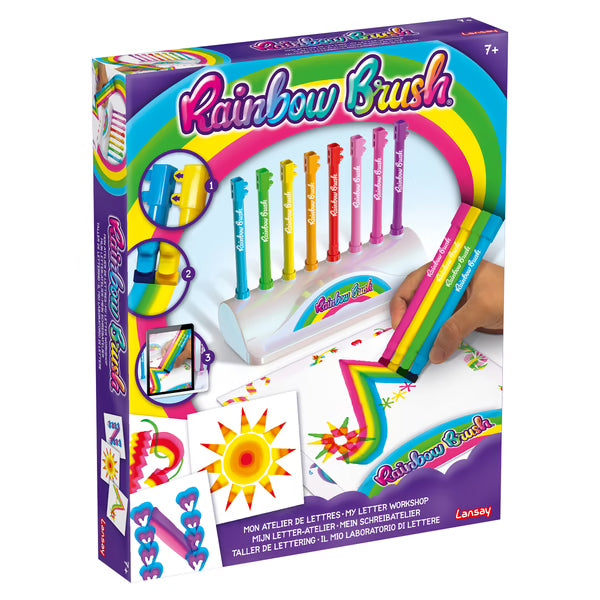 Rainbow Brush ! Mon coffret créatif dès 5 ans Jeux & loisirs créatifs Swissgame