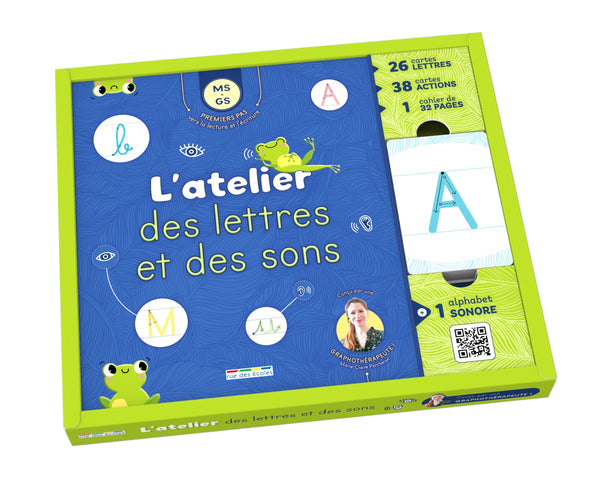 Lettres - L'Atelier des lettres et des sons - Jeu éducatif - 4 ans