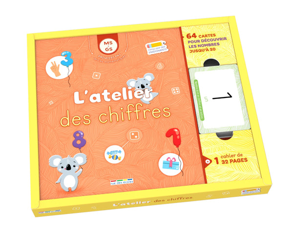 Chiffres - L'Atelier des chiffres - Jeu éducatif - 4 ans