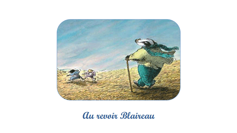 Au revoir Blaireau - Livre enfant sur l'absence et le deuil