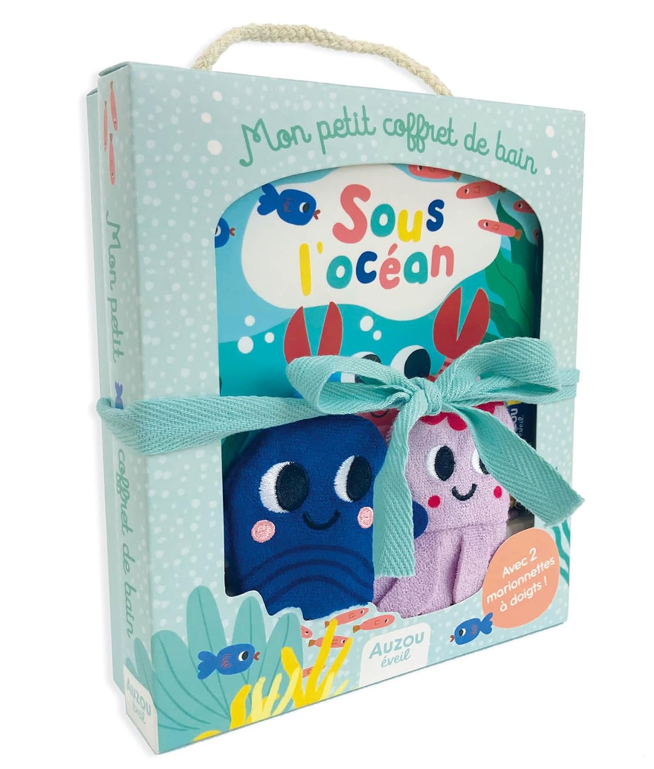 Sous l'océan - mon petit coffret de bain Livres OLF   