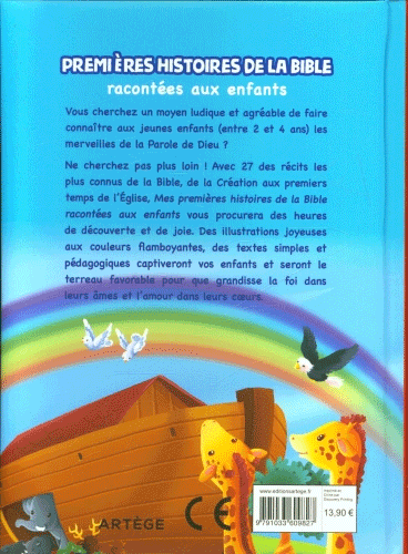 Premières histoires de la Bible racontées aux enfants Livres OLF