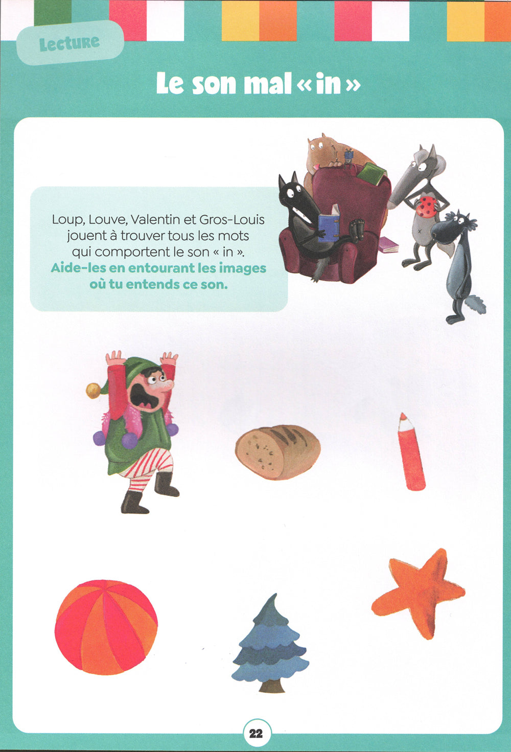 Mon bloc d'activités Loup - 5-6 ans