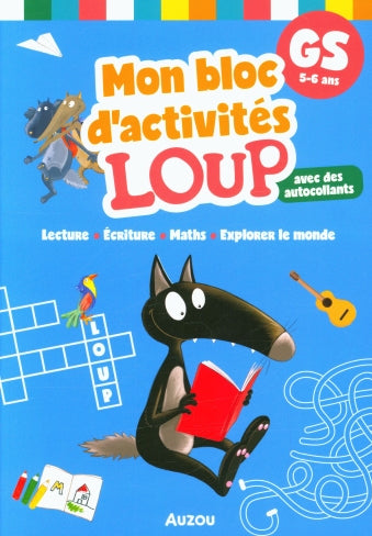 Mon bloc d'activités Loup - 5-6 ans