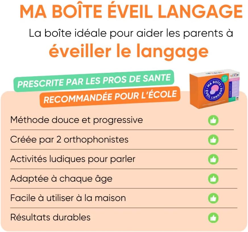 Ma Boîte Éveil Langage Jeux & loisirs créatifs OLF