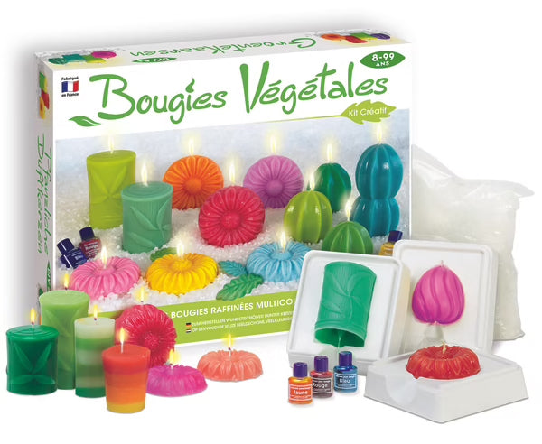 Coffret fabrication de bougies - Dès 8 ans