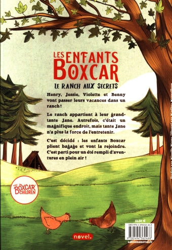 Les enfants Boxcar - Tome 4 - Le Ranch aux secrets Livres Dilisco - OLF