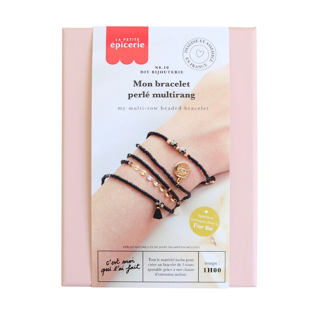 Mon bracelet perlé multirang - DIY Bijouterie