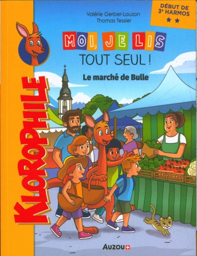 Moi je lis tout seul en début 3ème - Klorophile N1 : Le marché de Bulle Livres La family shop   