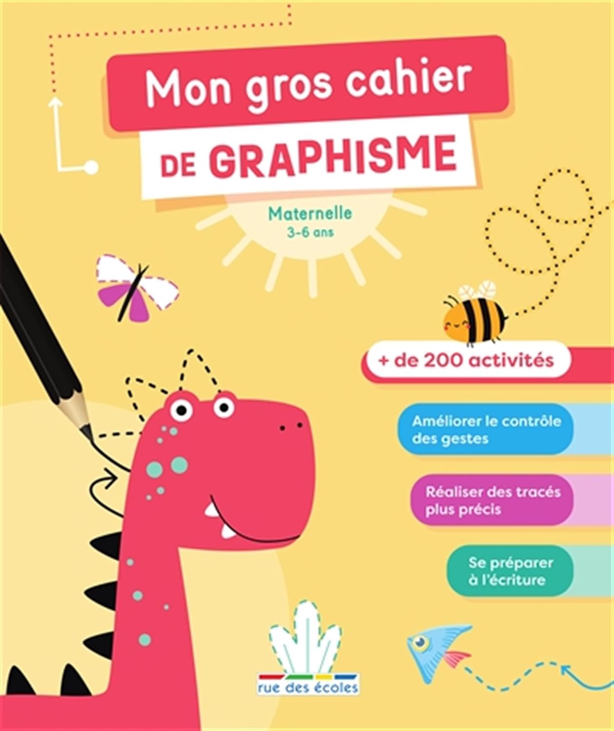 Mon gros cahier de graphisme - dès 3 ans