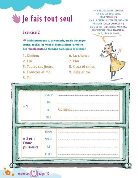 Cahier d'activités Hugo et les rois Etre et Avoir - dès 7 ans - Dès la 3ème harmos Appuis scolaires OLF