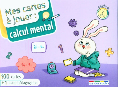 Calcul mental - Mes cartes à jouer - Jeu éducatif