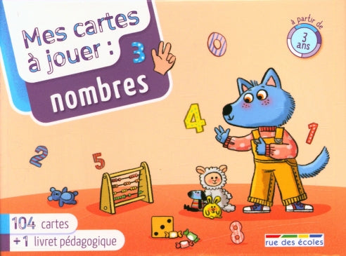 Nombres - Mes cartes à jouer - Jeu éducatif