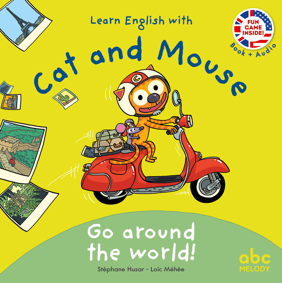 Cat And Mouse; Go around the world - Niveau 1 - J'apprends l'anglais avec Cat And Mouse  servidis   