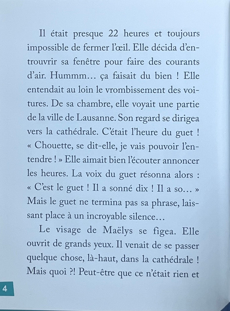 Les enquêtes de Maëlys - T01: l'énigme de la Cathédrale de Lausanne - Dès 8 ans Livres OLF   