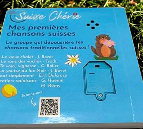 Mes premières chansons de Suisse - livre sonore Livres Suisse Cherie