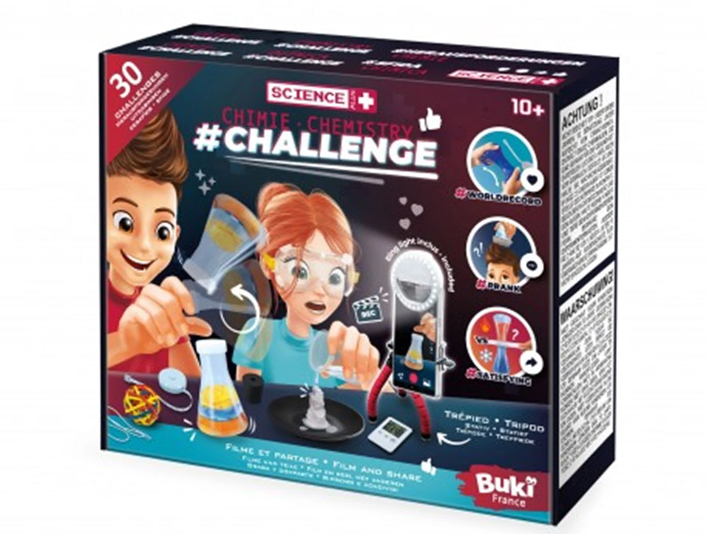 Coffret de chimie Challenge Jeux & loisirs créatifs Swissgames