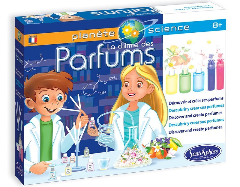 La chimie des parfums - Coffret Sentosphère Jeux & loisirs créatifs Swissgames