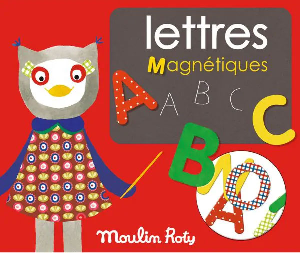 Coffret de Lettres majuscules aimantées Jeux & loisirs créatifs La family shop   