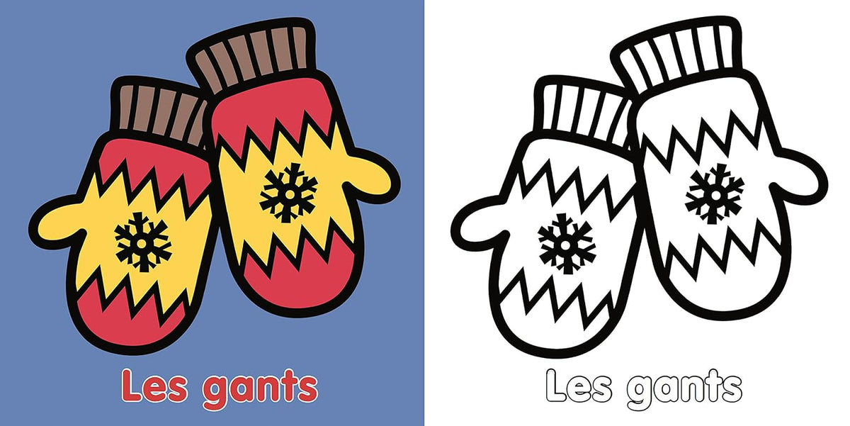 Mes premiers coloriages - Hiver - dès 1 an