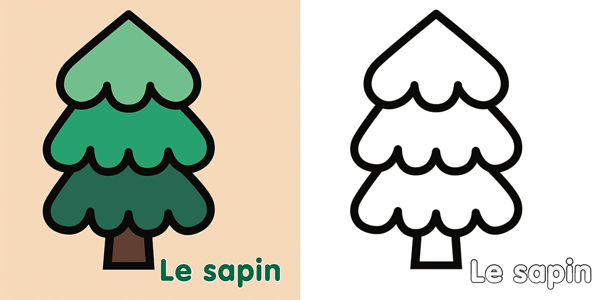 Mes premiers coloriages - Hiver - dès 1 an