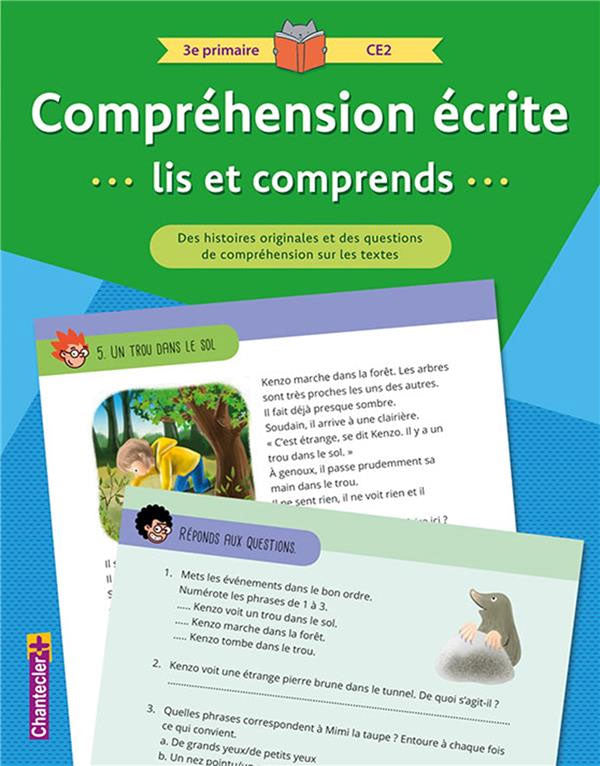 8-9 ans - Exercices compréhension de texte - 5 et 6e harmos Appuis scolaires La family shop   