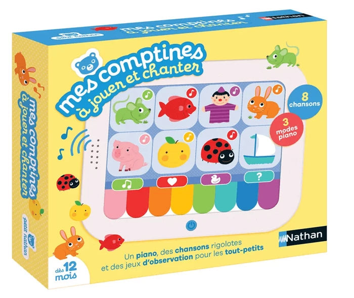 Mes comptines à jouer et chanter - Dès 12 mois