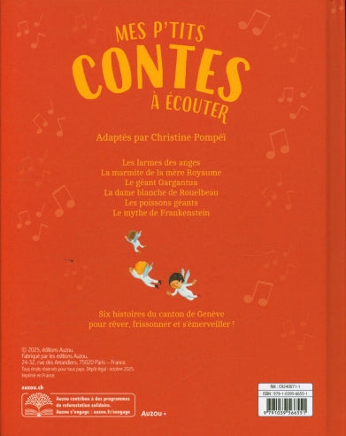 Mes p'tits contes à écouter : le canton de Genève - avec CD et QR code