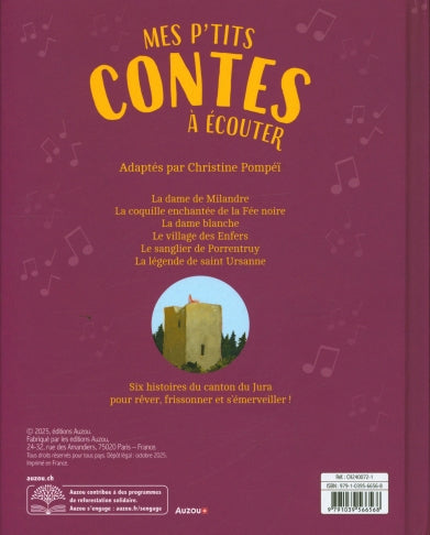 Mes p'tits contes du canton du Jura - avec CD et QR code