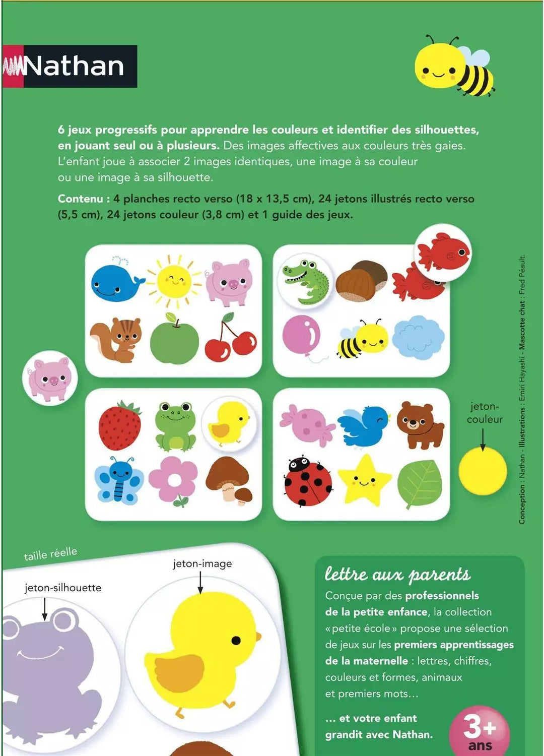 La petite école : couleurs et formes