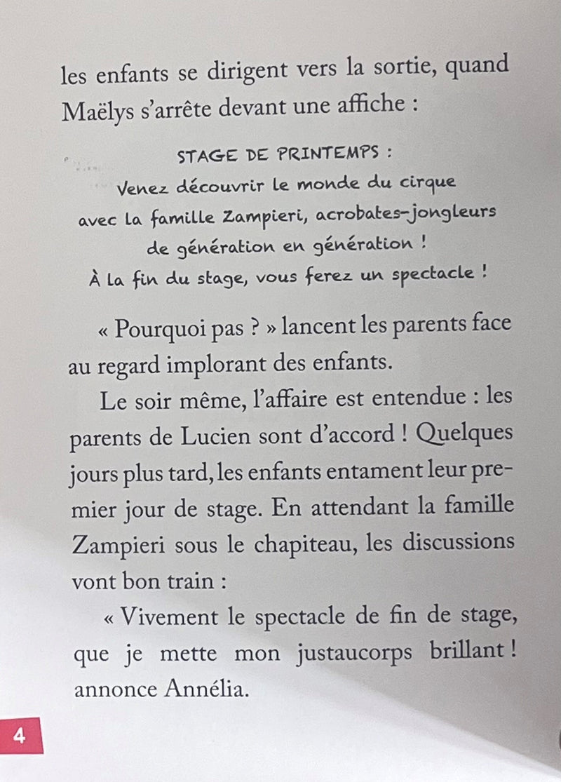 Les enquêtes de Maëlys - T13: sabotage au cirque de Payerne - Dès 8 ans Livres OLF   