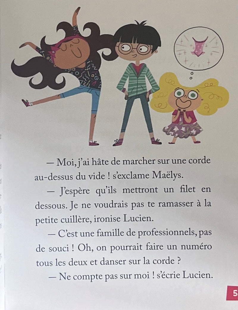 Les enquêtes de Maëlys - T13: sabotage au cirque de Payerne - Dès 8 ans Livres OLF   