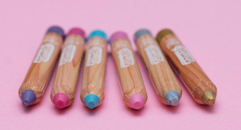 Kit 6 crayons maquillage - Mondes enchantés Jeux & loisirs créatifs Happy clown   