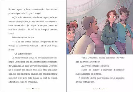 Croire en son étoile - L'enfance de Dorothée Gilbert : Le grand saut Livres Auzou - OLF