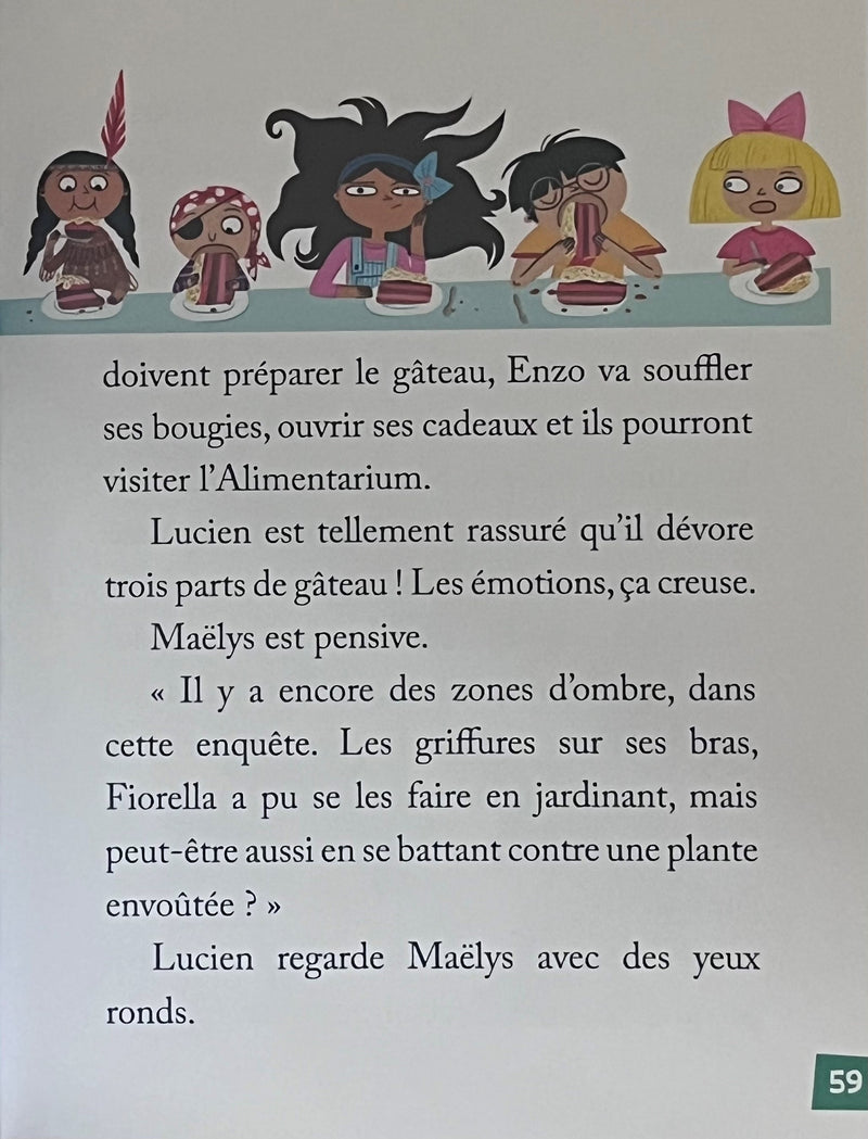 Les enquêtes de Maëlys - T11: drôle d'anniversaire à Vevey - Dès 8 ans Livres La family shop   