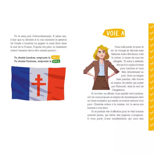 Deviens le héros - La seconde guerre mondiale Livres Auzou - OLF