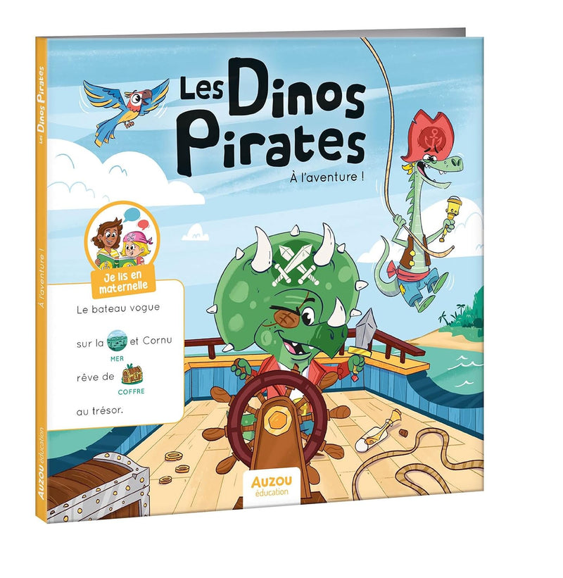 Les dinos pirates : À l'aventure ! Livres OLF   