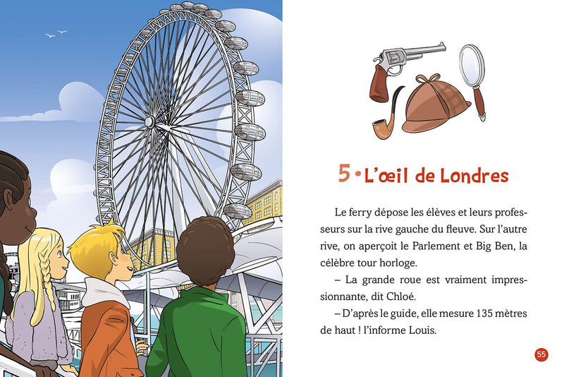 Mes enquêtes à l’école des détectives T.8 : Plus forts que Sherlock Holmes Livres OLF   