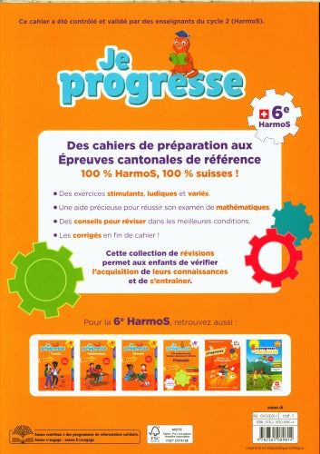 6e HarmoS - Cahier de préparation aux épreuves communes de maths (ECR)