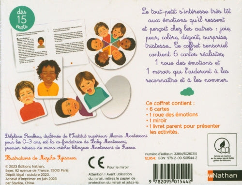 Tout-petit Montessori : Les émotions - Dès 15 mois Montessori & Steiner La Family Shop