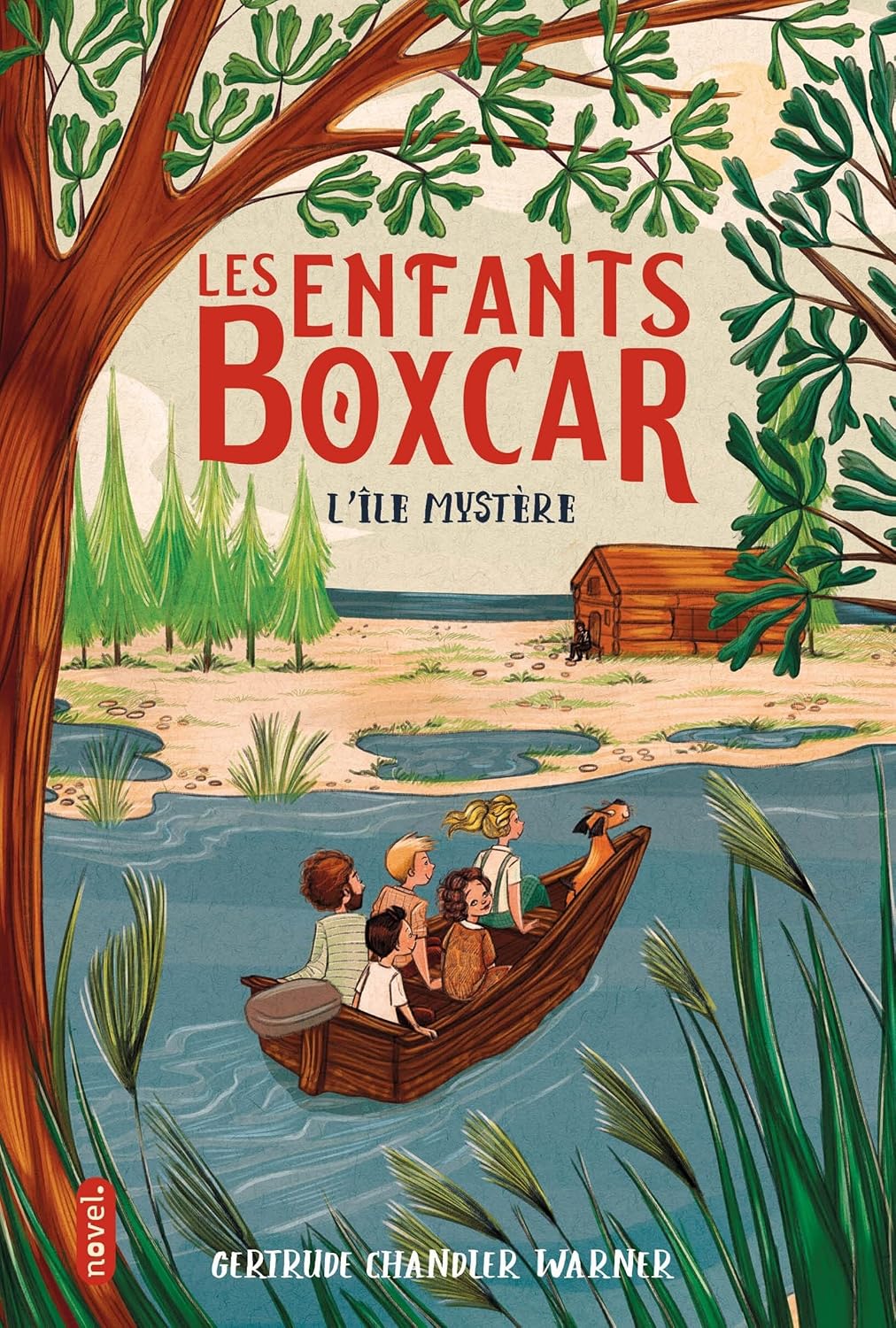 Les enfants Boxcar - Tome 2 - L'île mystère Livres Dilisco - OLF   